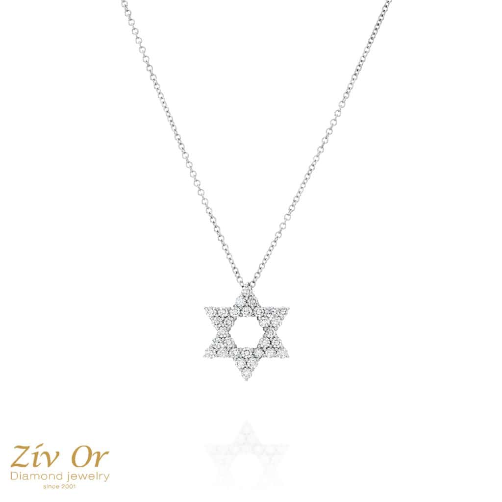 תליון מגן דוד 1.50ct